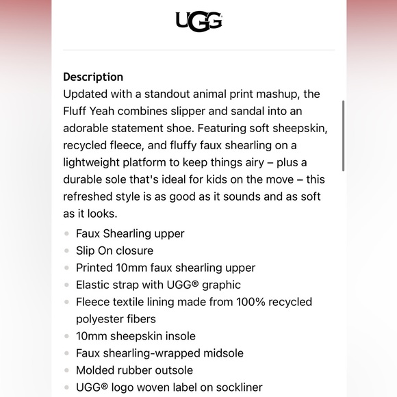 UGG Lamb Fur Slippers - LAST ONE - Picture 5 of 7